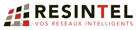 Logo Resintel, spécialiste en courants faibles